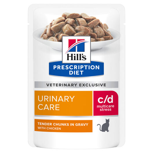 Hill's Prescription Diet Urinary Care c/d sobre para gatos, , large image number null